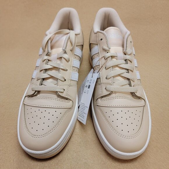 adidas Shoes - adidas Break Start Low Sneakers Bright Tan White Stripes Womens size 9 Shoes.